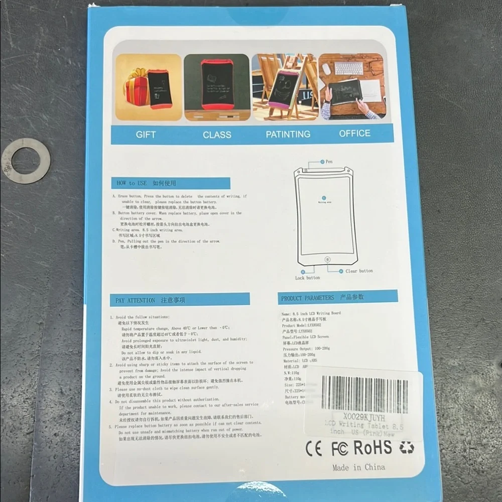 NEW LCD Writing Board - Pink